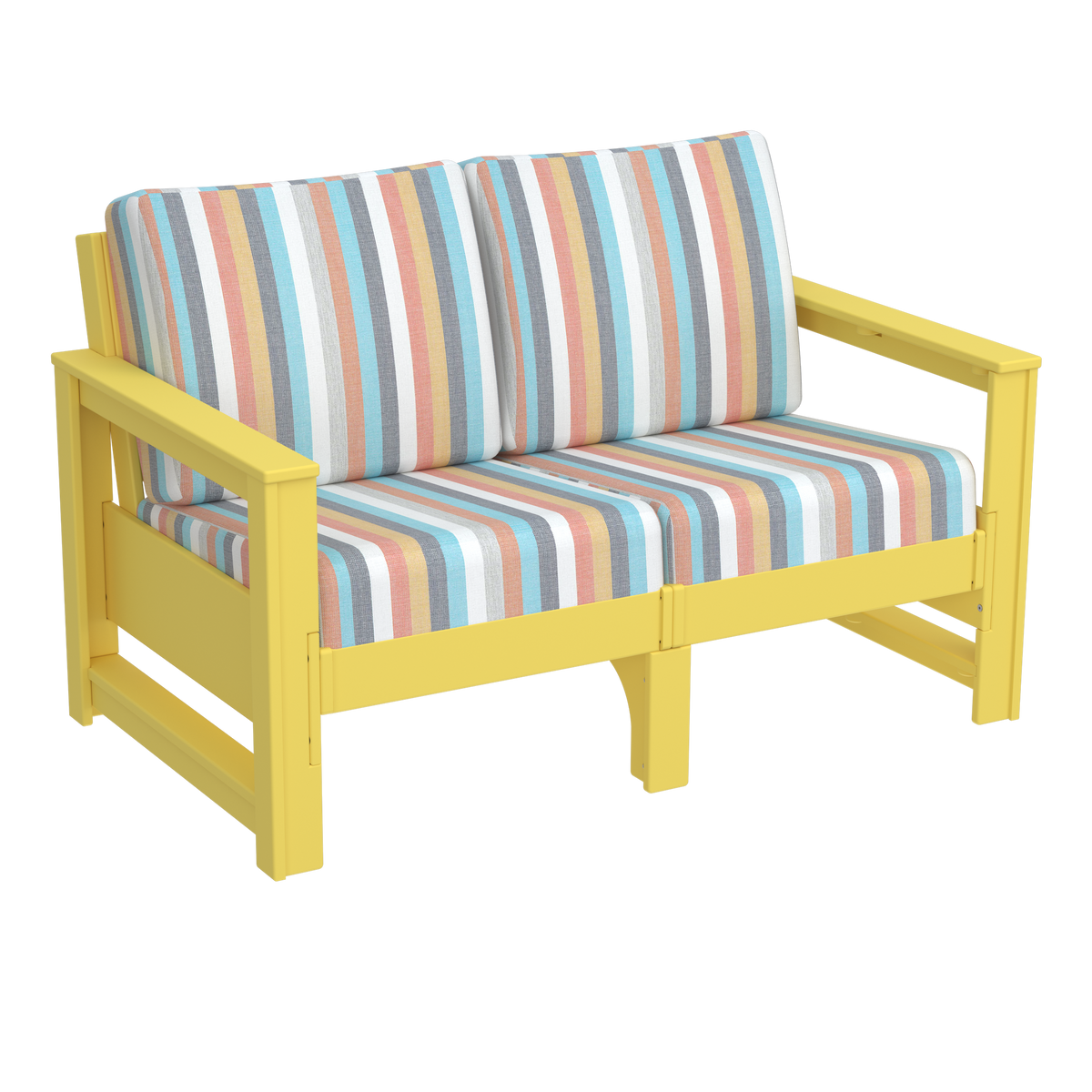 Modern Outdoor Loveseat