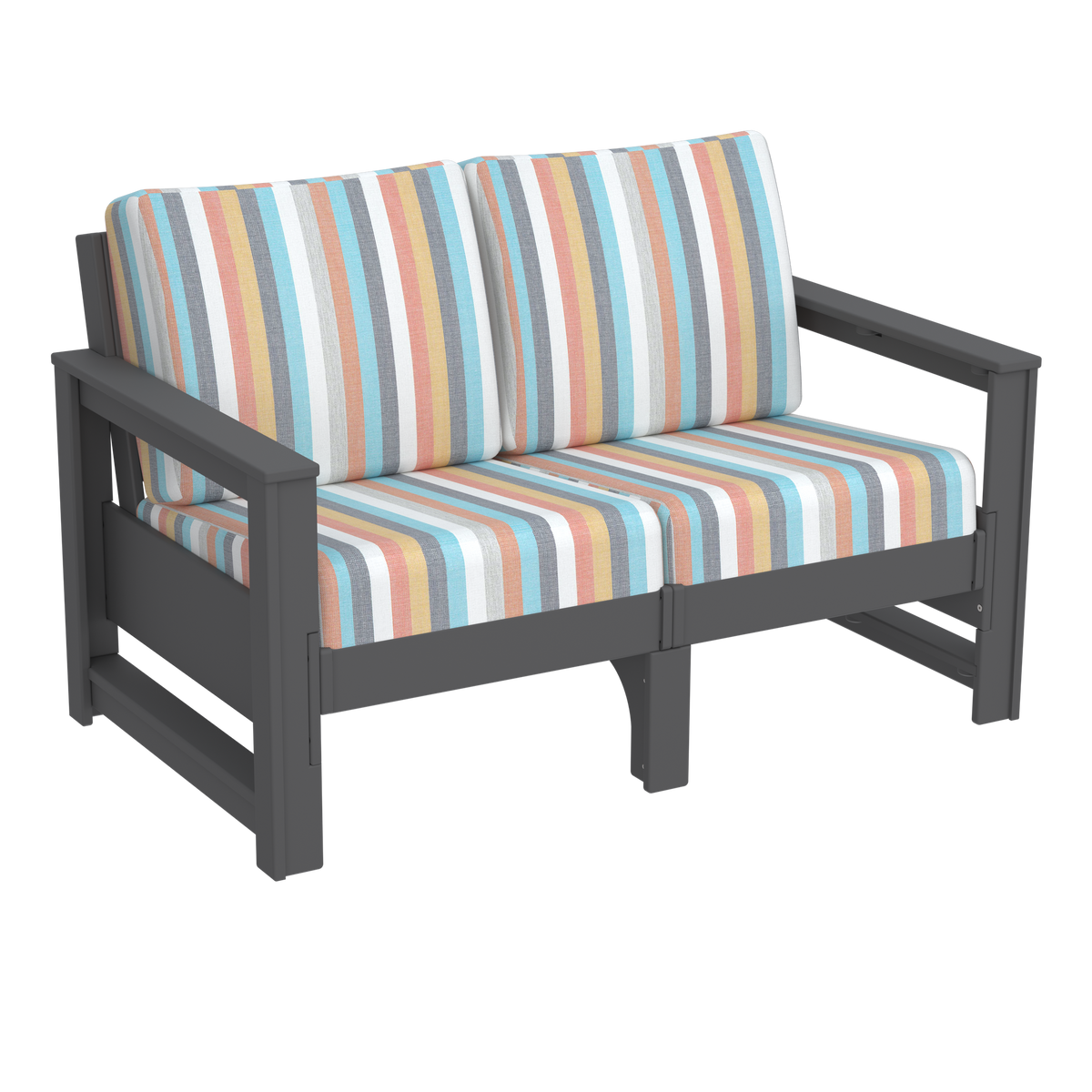 Modern Outdoor Loveseat