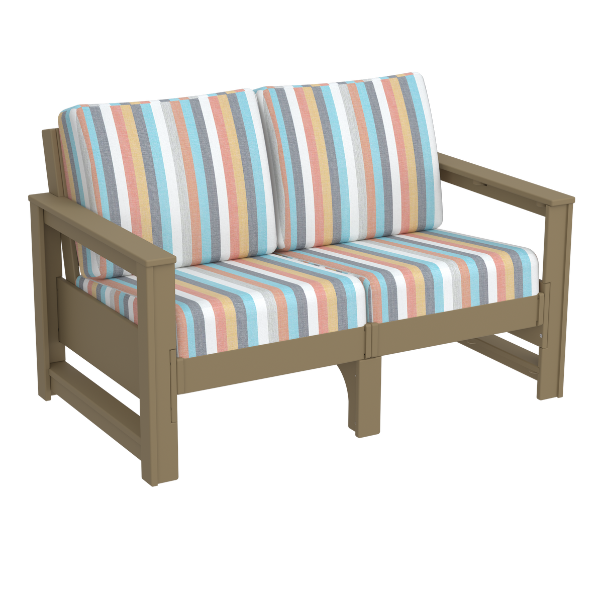 Modern Outdoor Loveseat