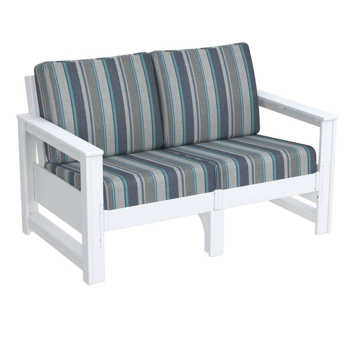 Modern Outdoor Loveseat