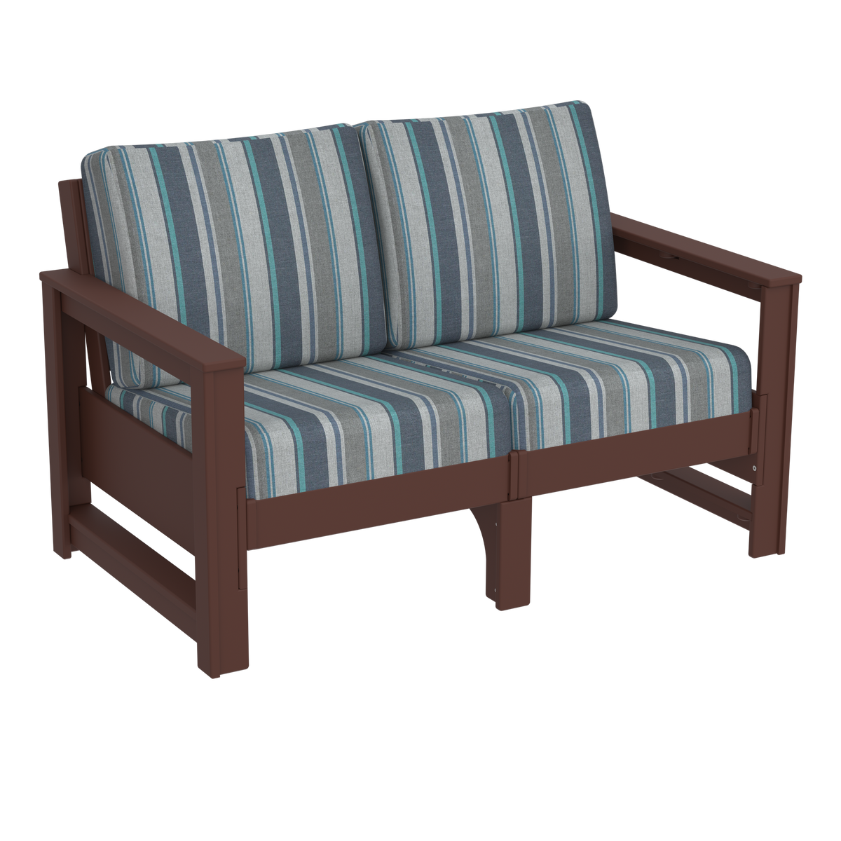 Modern Outdoor Loveseat