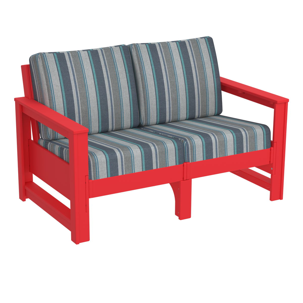 Modern Outdoor Loveseat