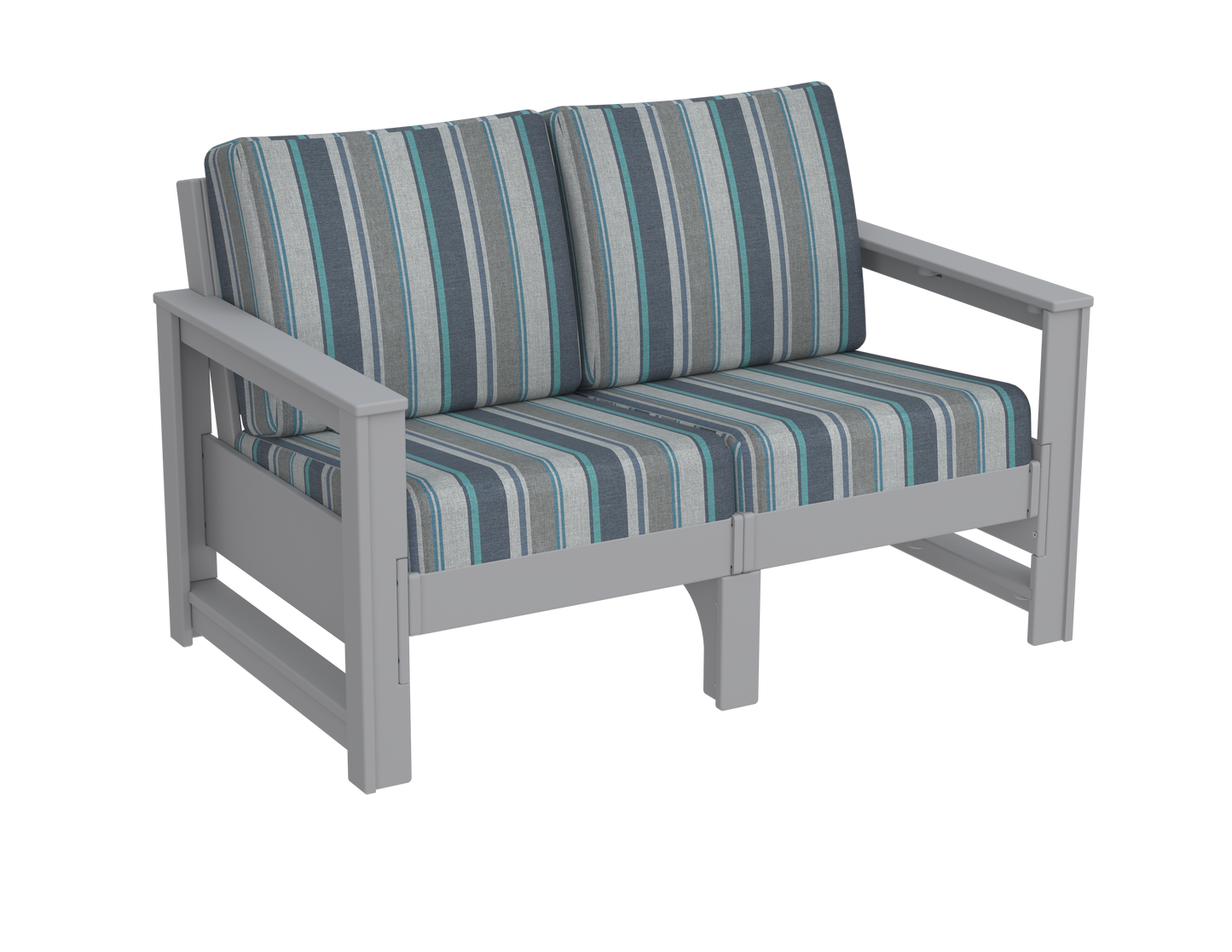 Modern Outdoor Loveseat