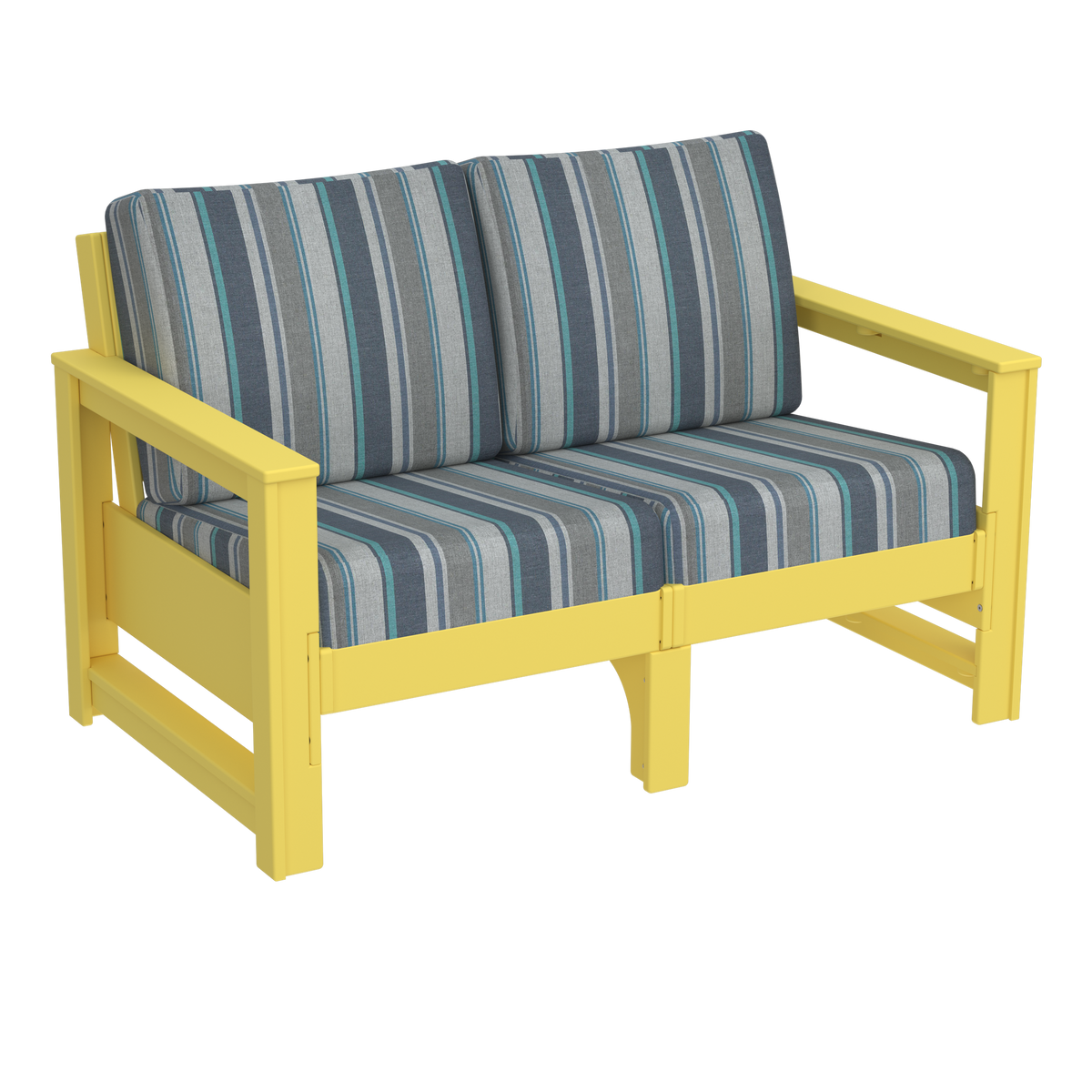 Modern Outdoor Loveseat