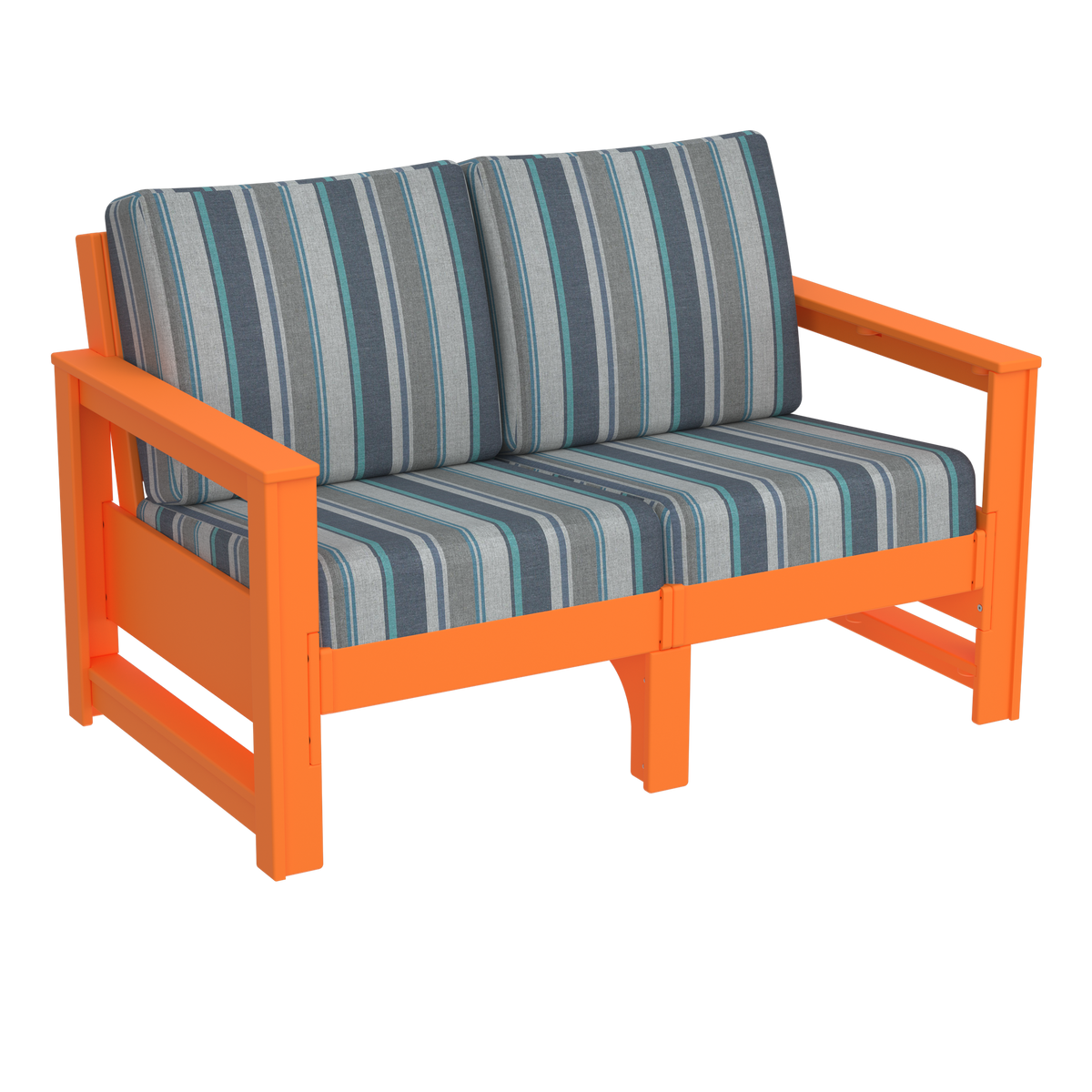 Modern Outdoor Loveseat