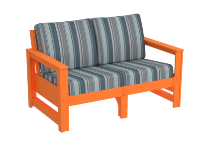 Modern Outdoor Loveseat