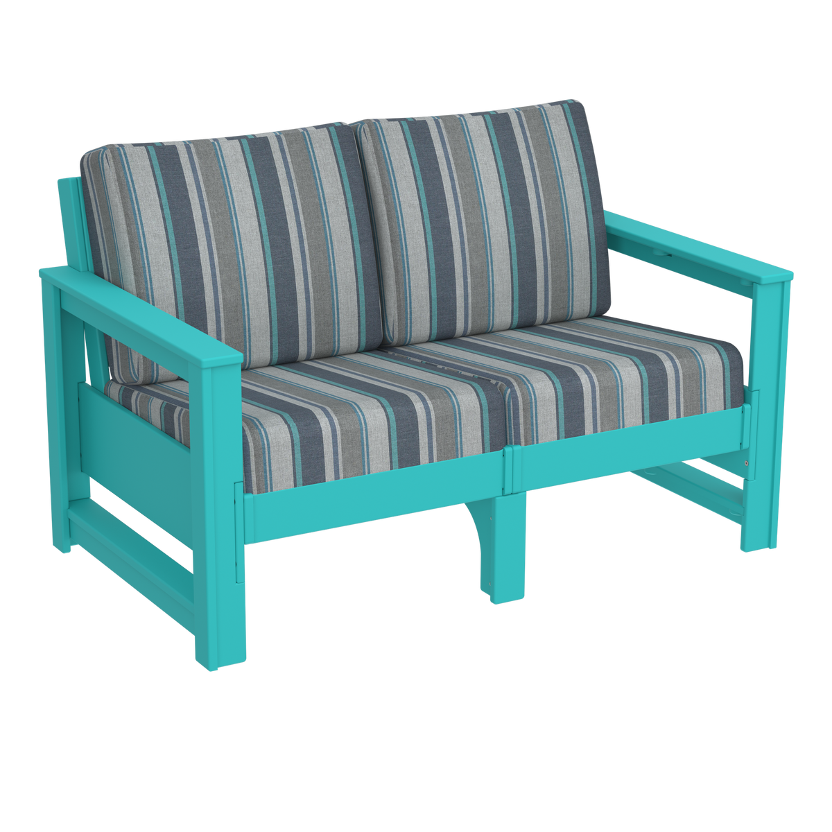 Modern Outdoor Loveseat