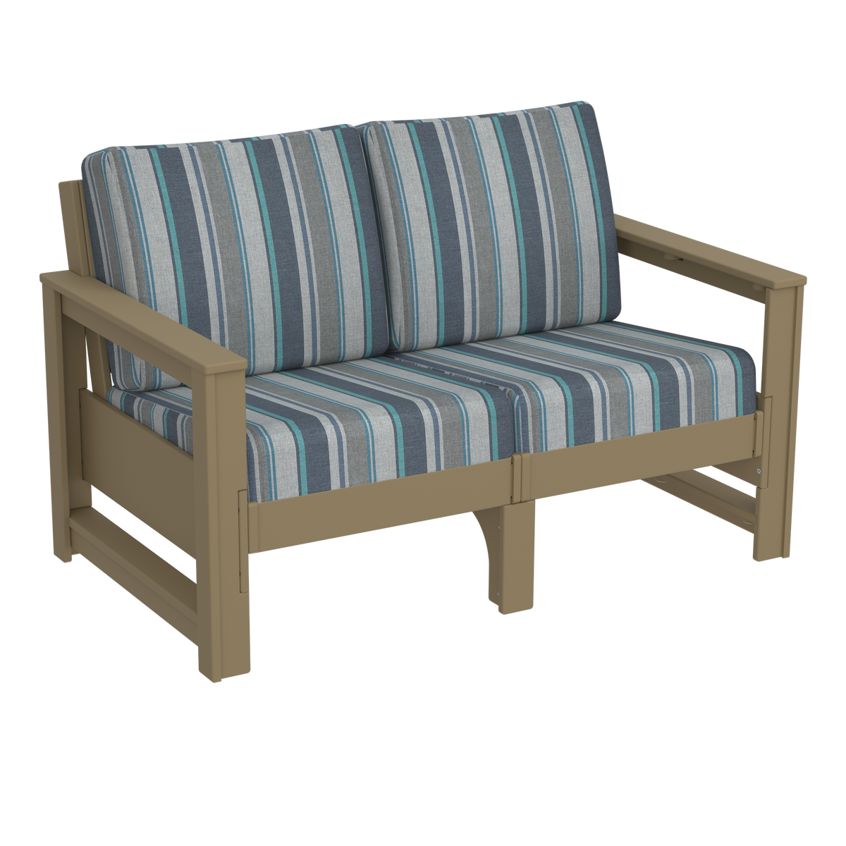 Modern Outdoor Loveseat