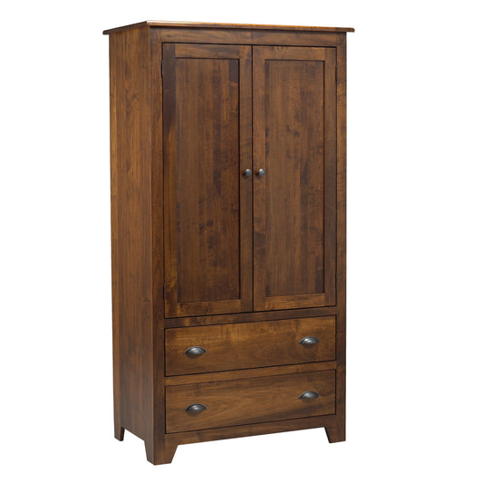 Lakeview  Plain Top Armoire 36"W