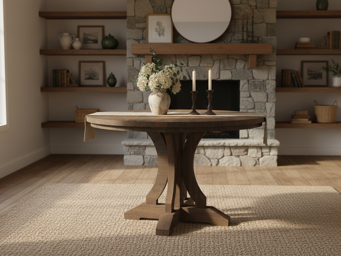 42" Round Meadow Base Table