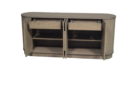 Modena sideboard 18" x 60" x 32" 4 door 2 interior drawer