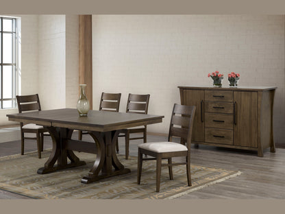 Monkton 42" x 72" x 1" solid top