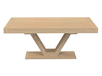 Mitered Dining Table with Open Truss Base