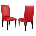 Parsons Side Chair V BACK and Top Stich