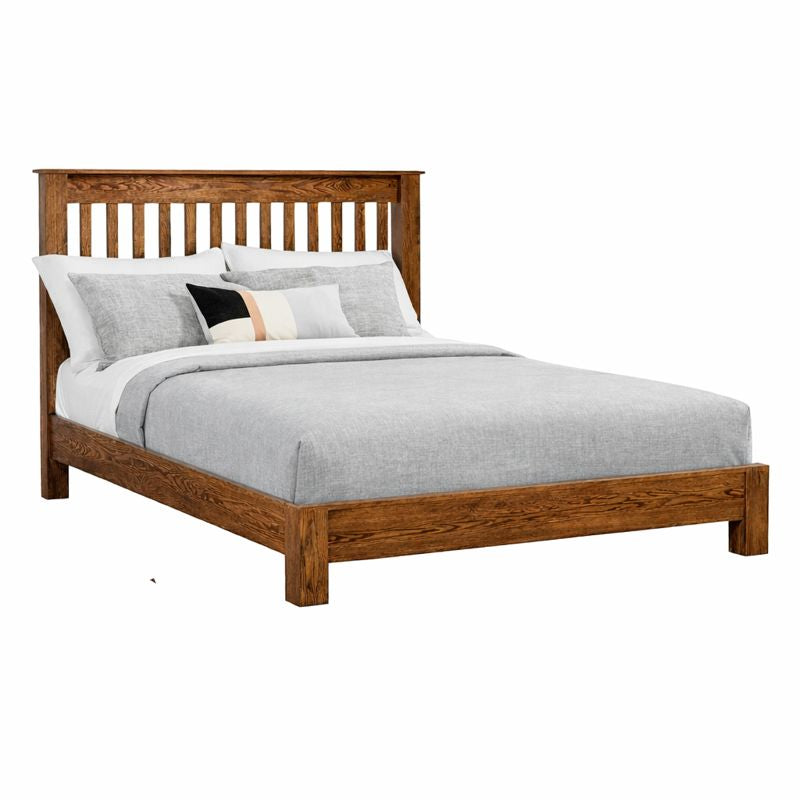 Country Lane Queen Slat Bed