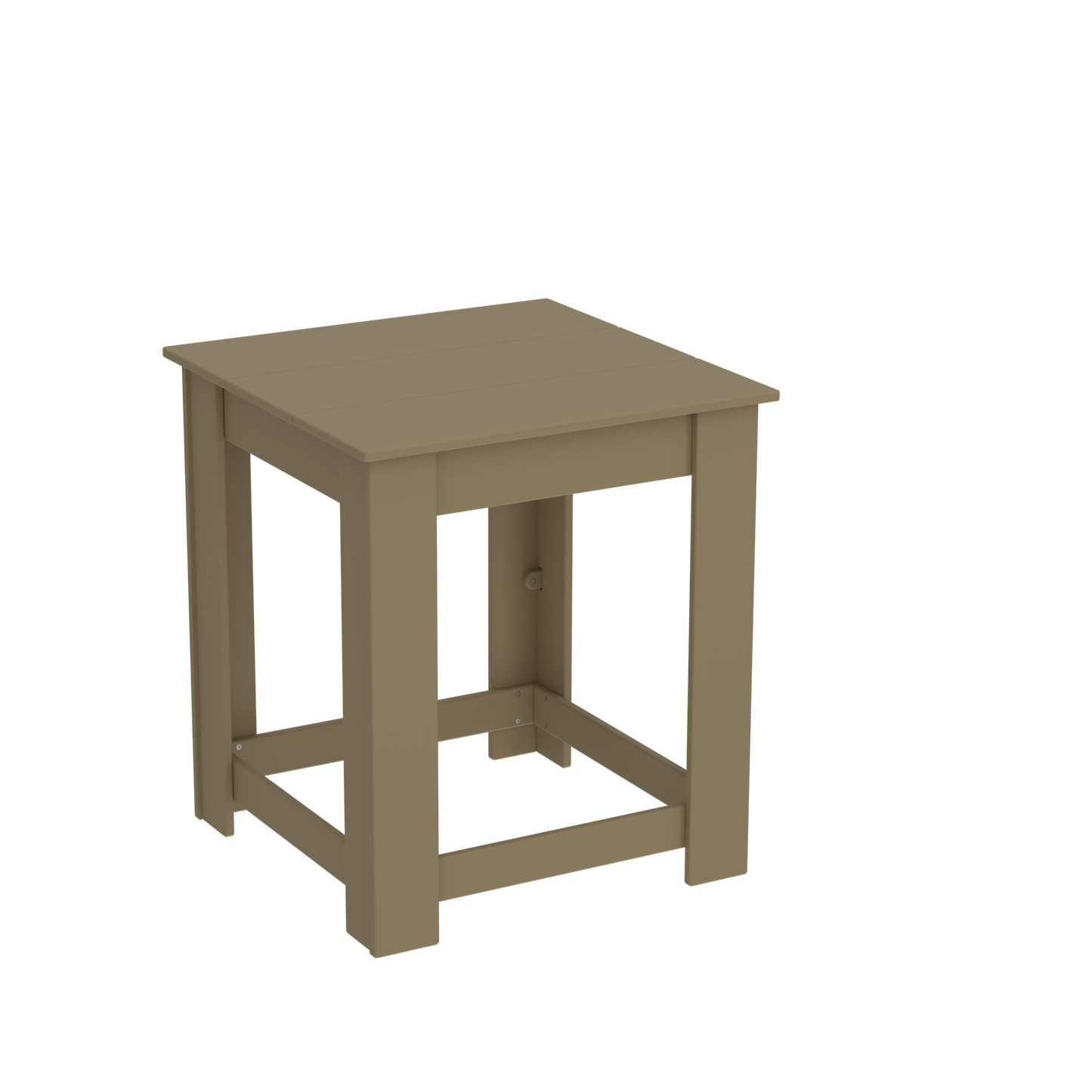 Modern Outdoor Square Pub Table 32"Wx32"Dx36"H