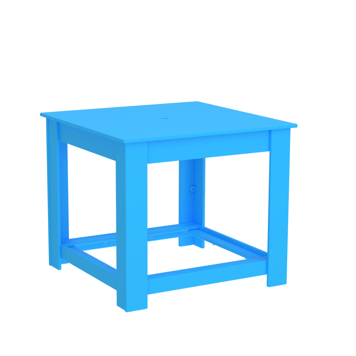 Modern Outdoor Square Pub Table 42"Wx42"Dx36"H
