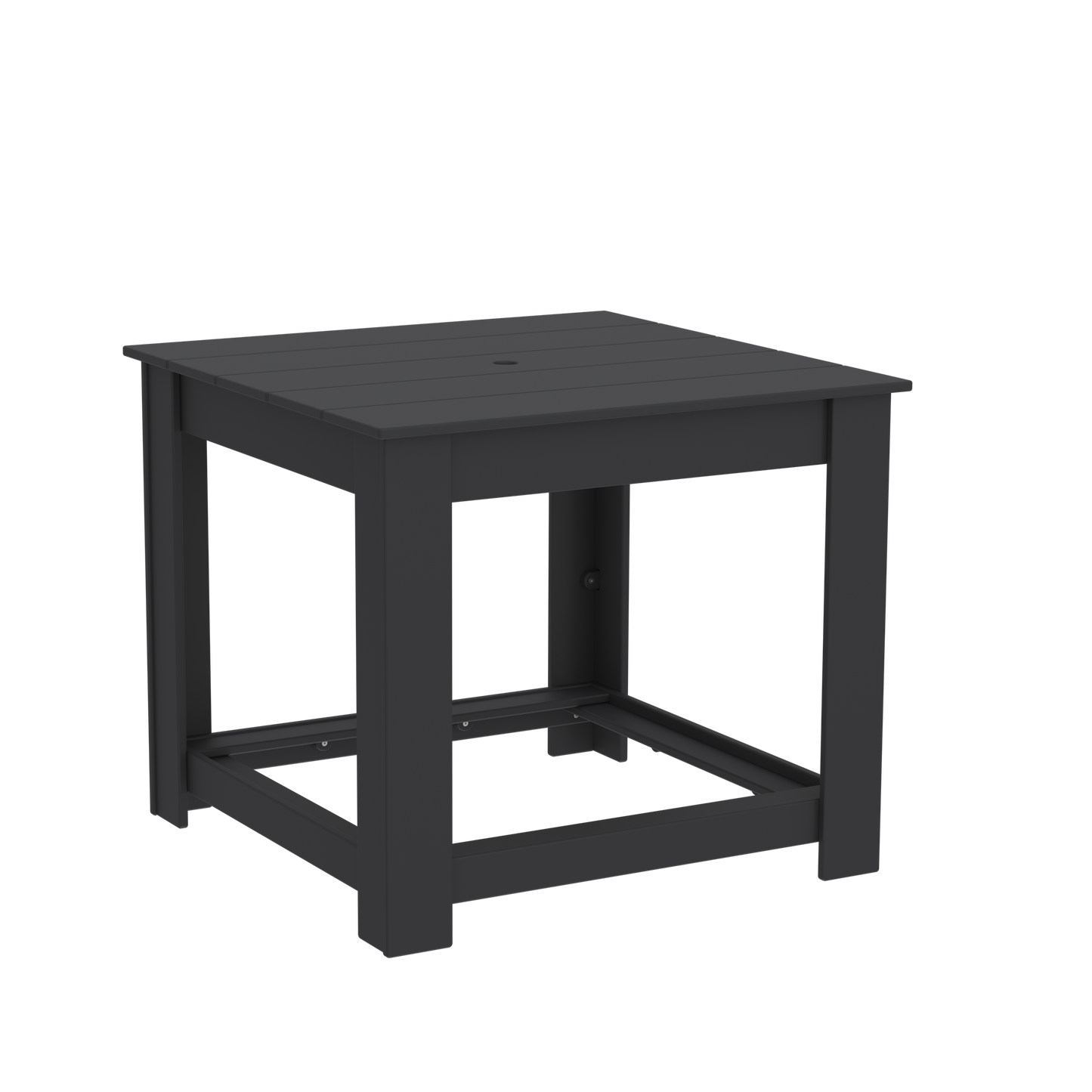 Modern Outdoor Square Pub Table 42"Wx42"Dx36"H