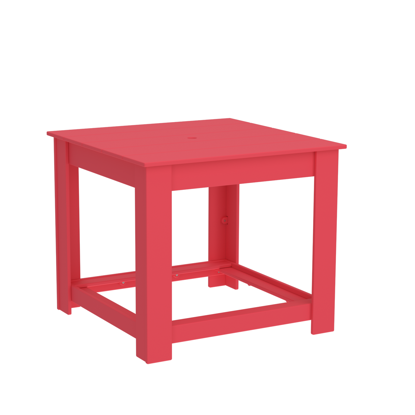 Modern Outdoor Square Pub Table 42"Wx42"Dx36"H