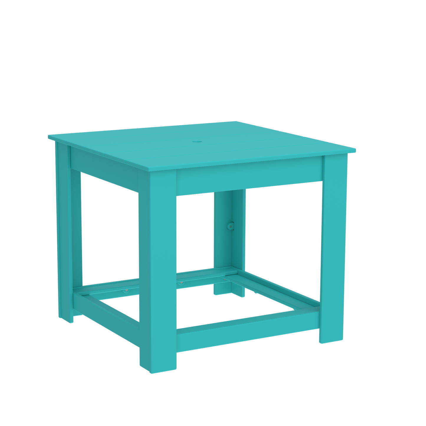 Modern Outdoor Square Pub Table 42"Wx42"Dx36"H