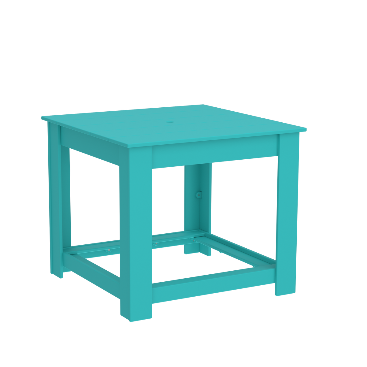 Modern Outdoor Square Pub Table 42"Wx42"Dx36"H