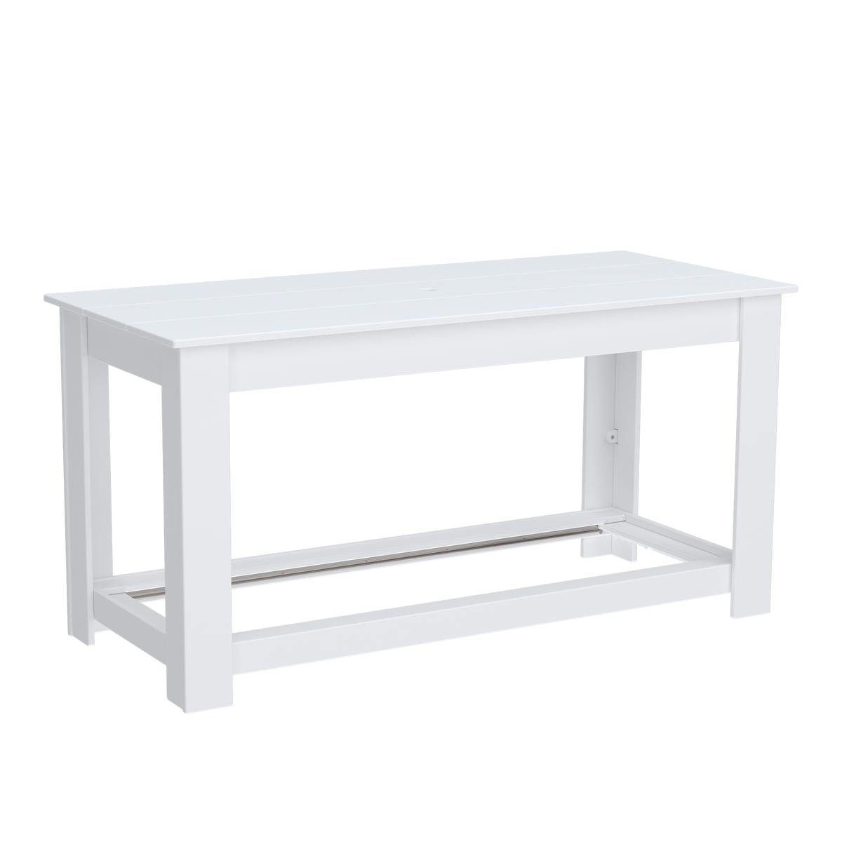 Modern Outdoor Pub Table 72"Wx32"Dx36"H