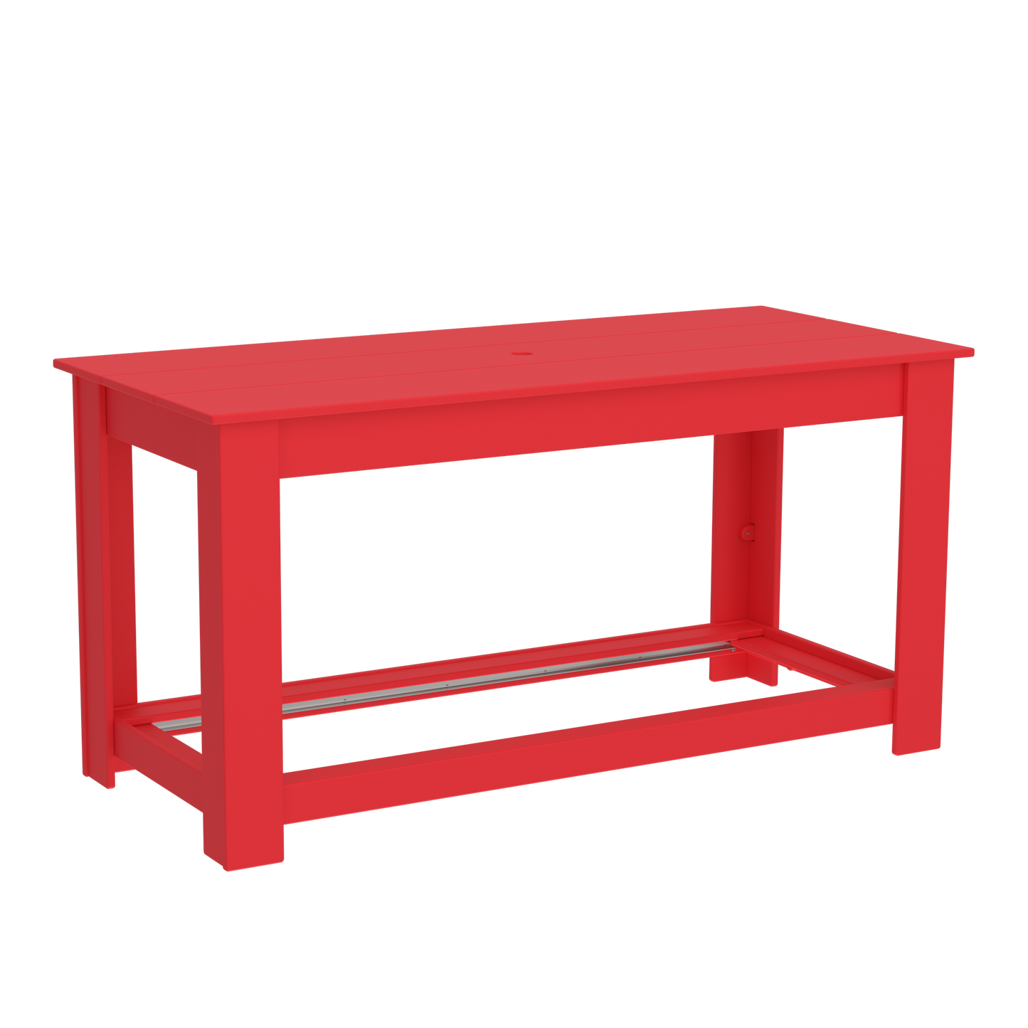 Modern Outdoor Pub Table 72"Wx32"Dx36"H