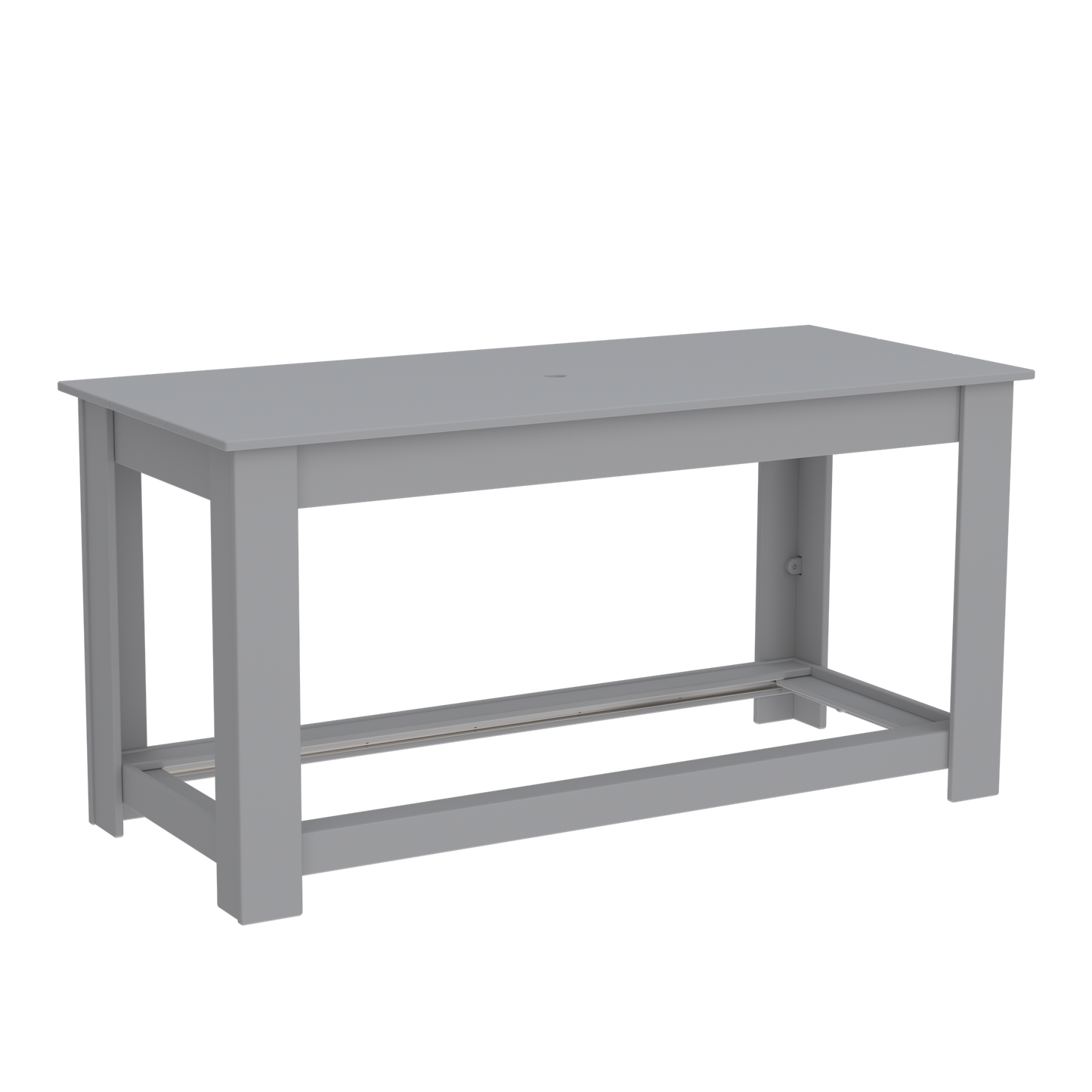 Modern Outdoor Pub Table 72"Wx32"Dx36"H