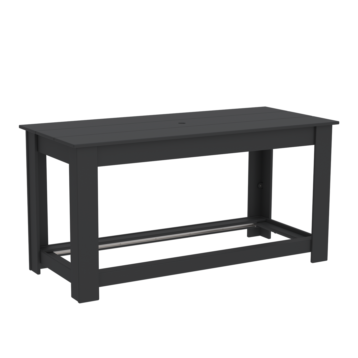 Modern Outdoor Pub Table 72"Wx32"Dx36"H