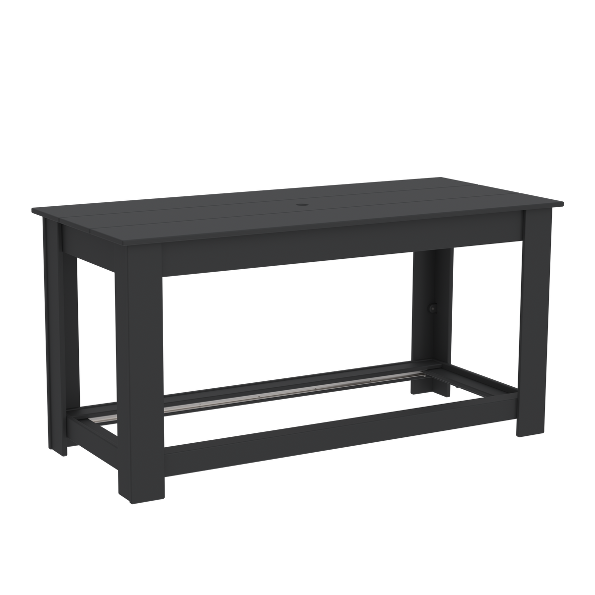 Modern Outdoor Pub Table 72"Wx32"Dx36"H