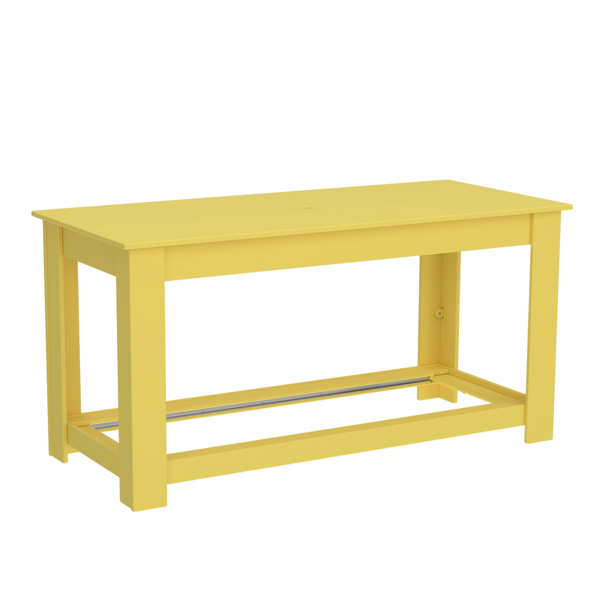 Modern Outdoor Pub Table 72"Wx32"Dx36"H