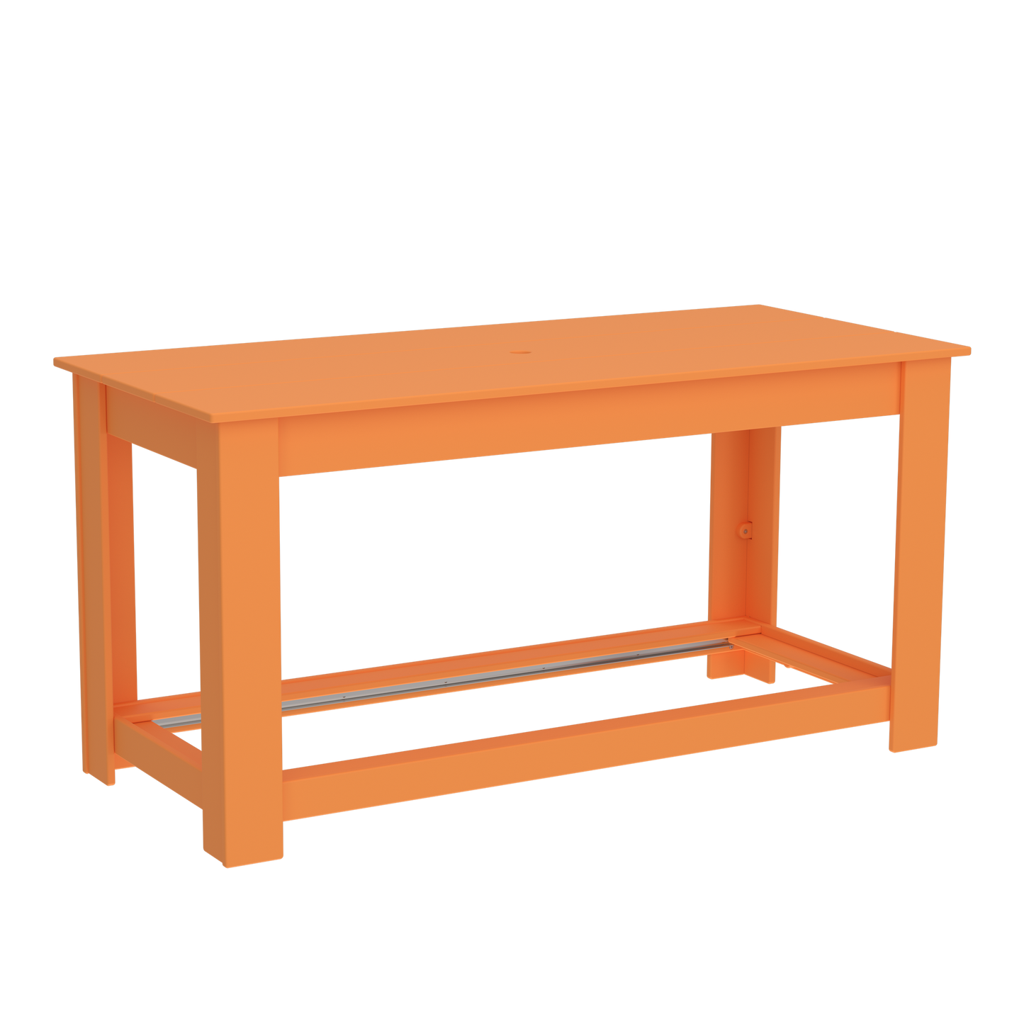 Modern Outdoor Pub Table 72"Wx32"Dx36"H