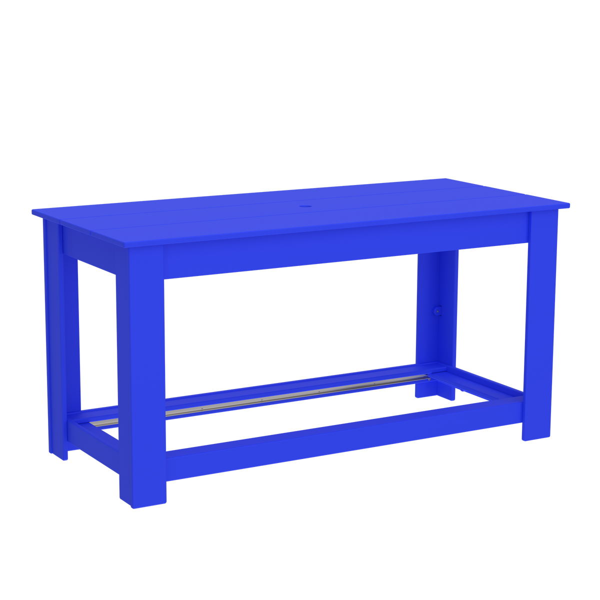 Modern Outdoor Pub Table 72"Wx32"Dx36"H