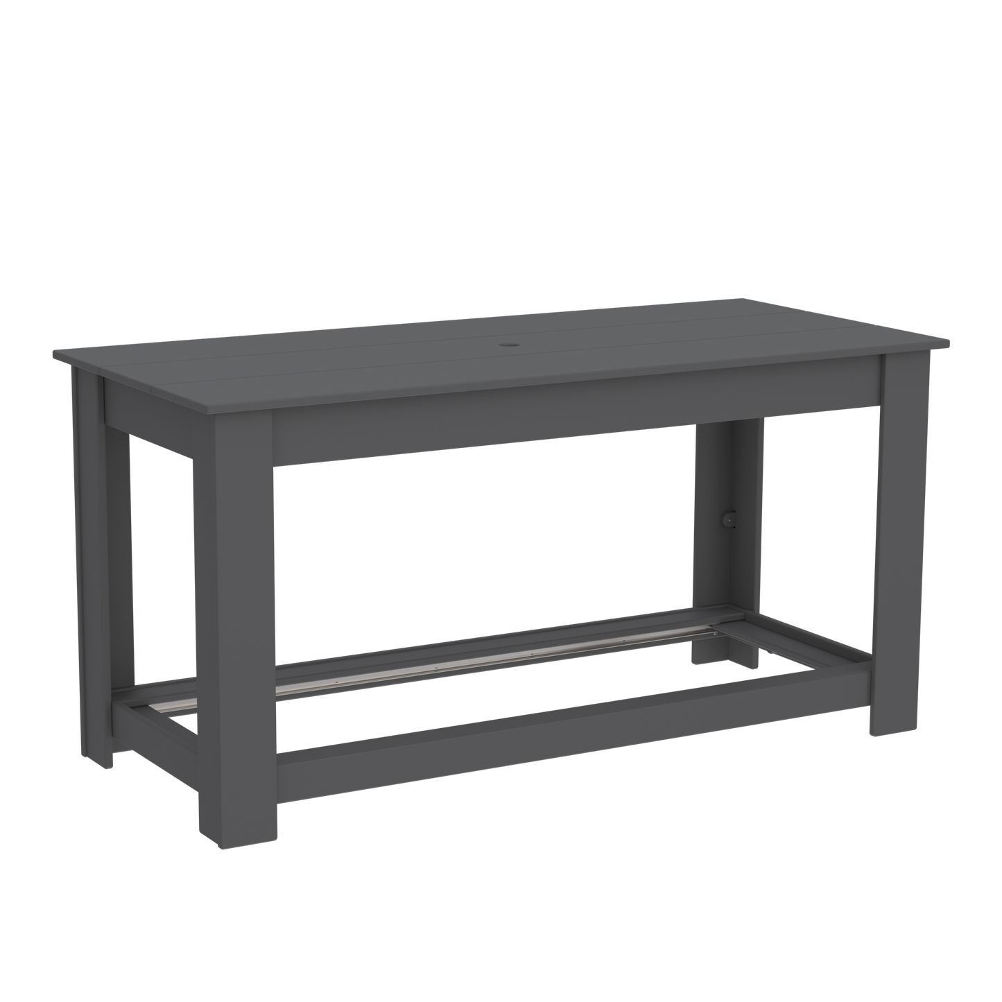 Modern Outdoor Pub Table 72"Wx32"Dx36"H