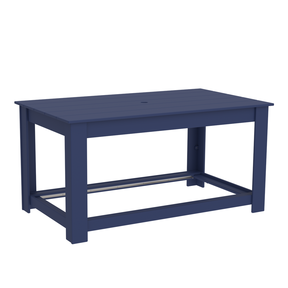 Modern Outdoor Pub Table 72"Wx42"Dx36"H