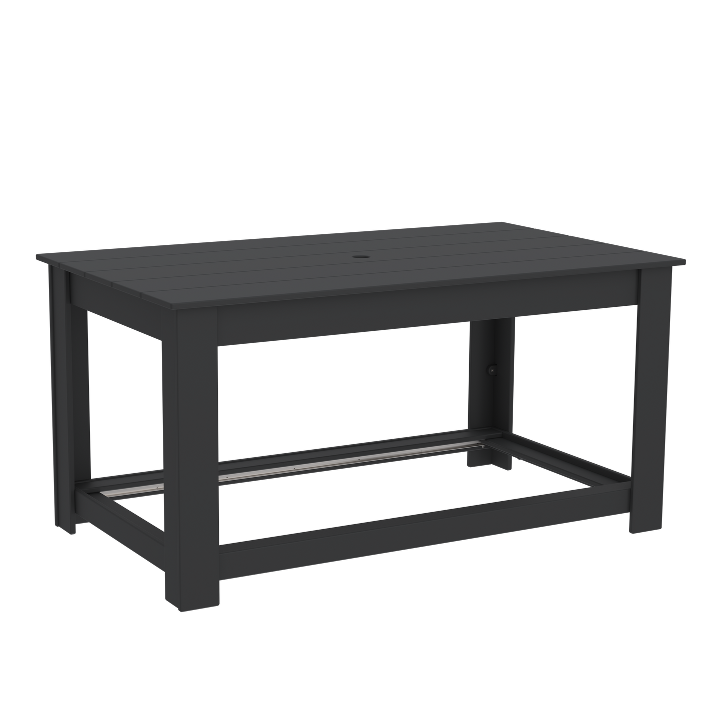 Modern Outdoor Pub Table 72"Wx42"Dx36"H