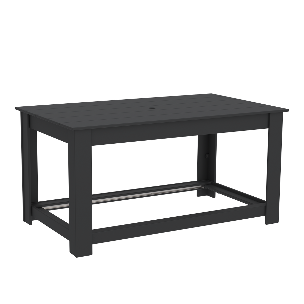 Modern Outdoor Pub Table 72"Wx42"Dx36"H