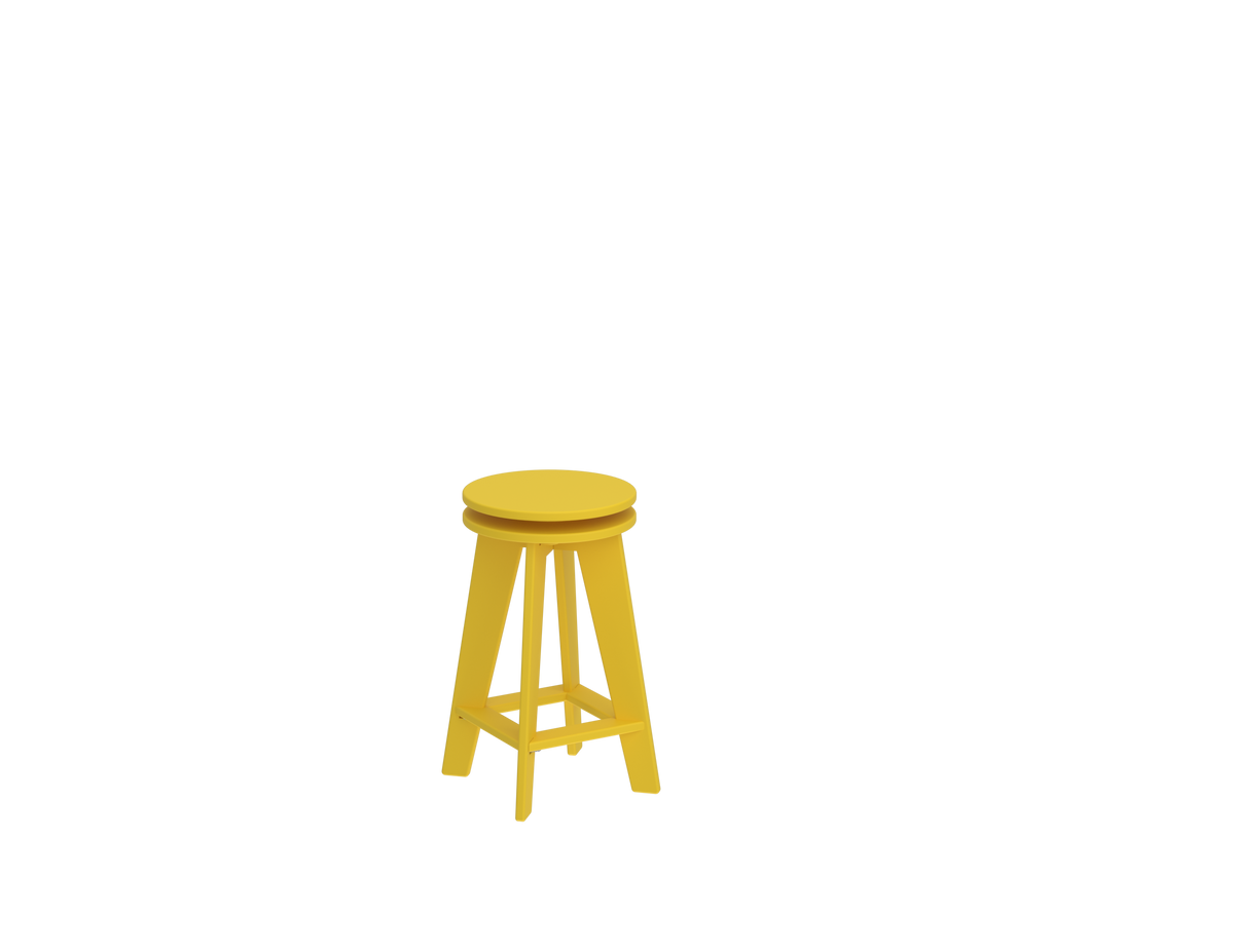 Modern Outdoor Pub Stool 24"