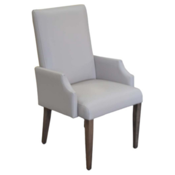 Parsons Arm Chair With Piping