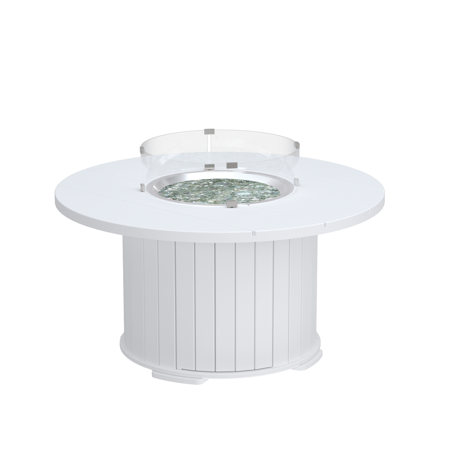 Modern Outdoor Round Fire Table