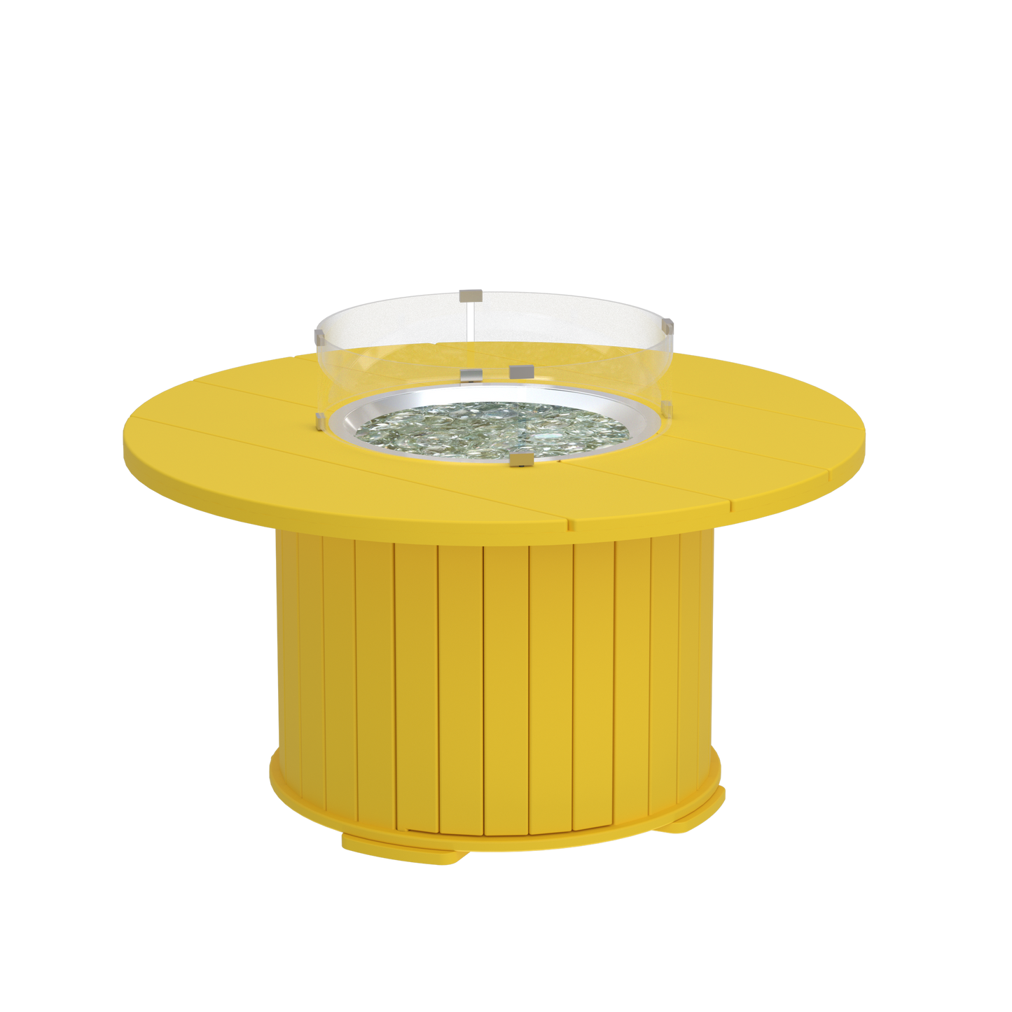 Modern Outdoor Round Fire Table