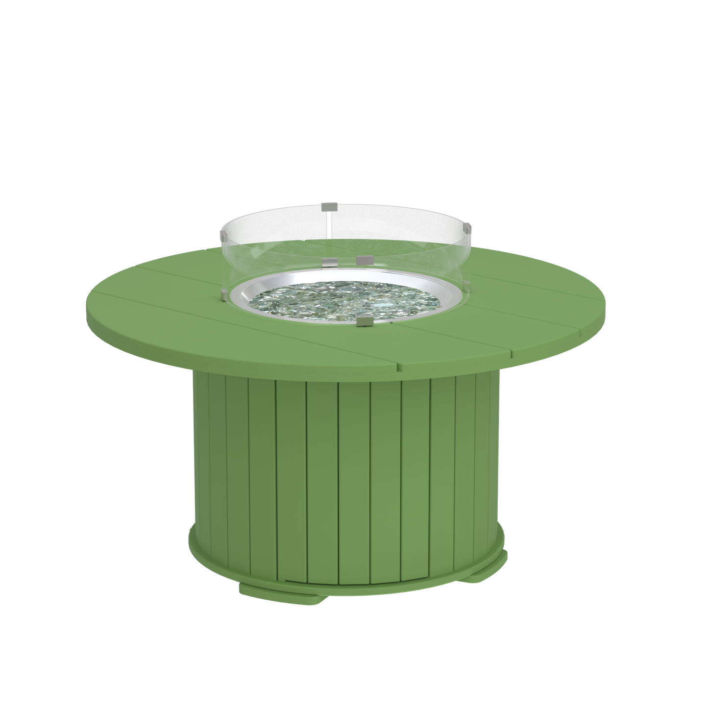 Modern Outdoor Round Fire Table