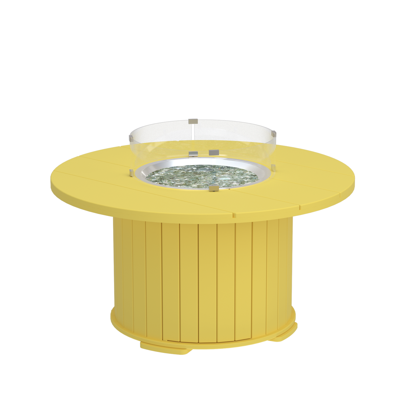 Modern Outdoor Round Fire Table