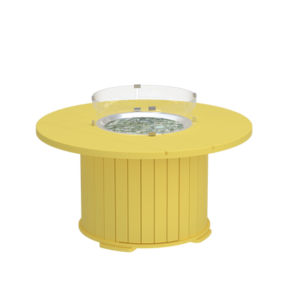 Modern Outdoor Round Fire Table