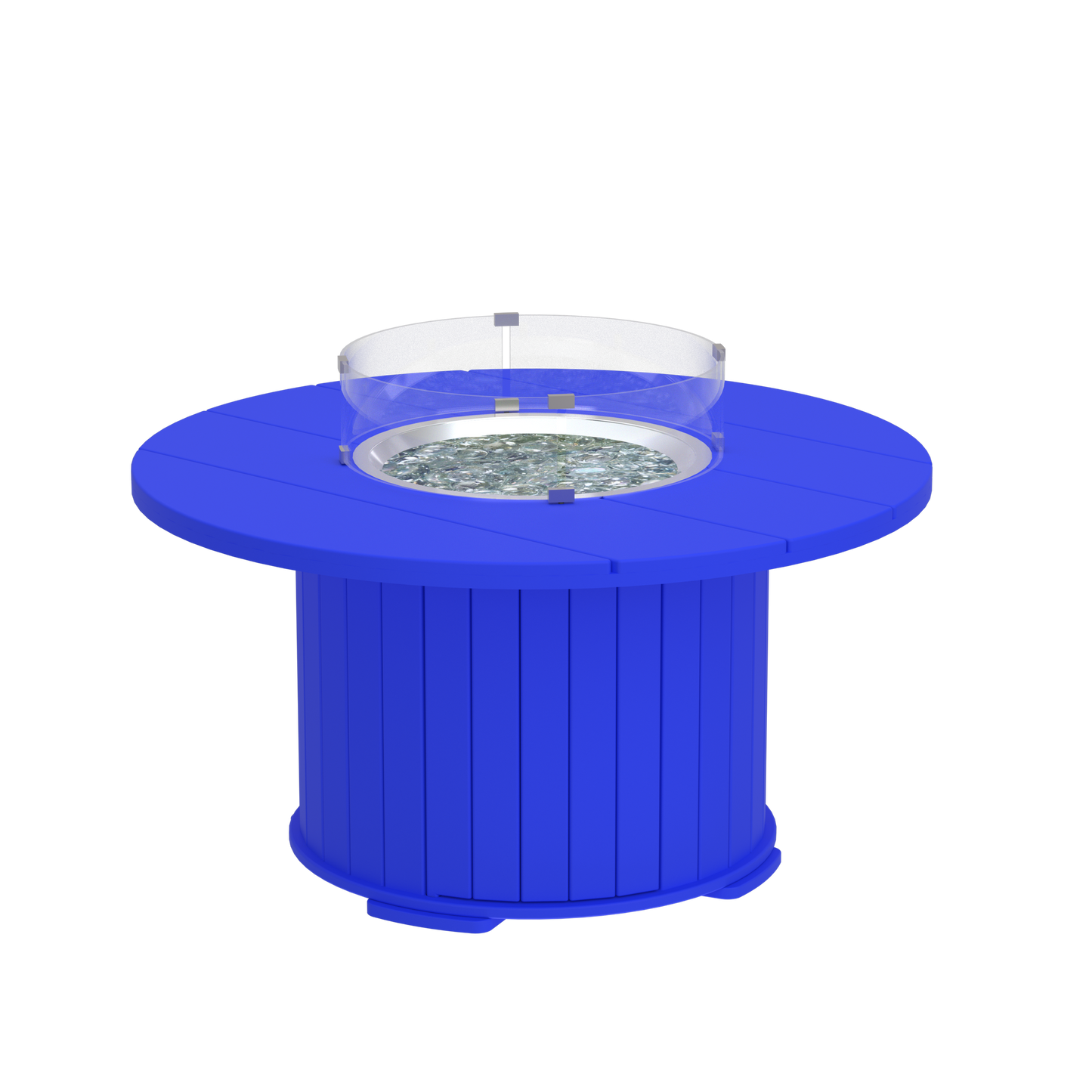 Modern Outdoor Round Fire Table