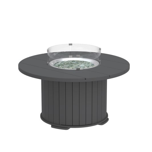 Modern Outdoor Round Fire Table