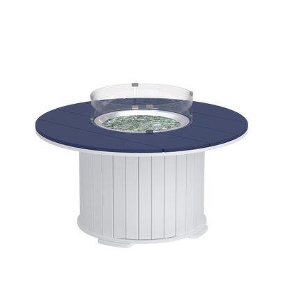 Modern Outdoor Round Fire Table