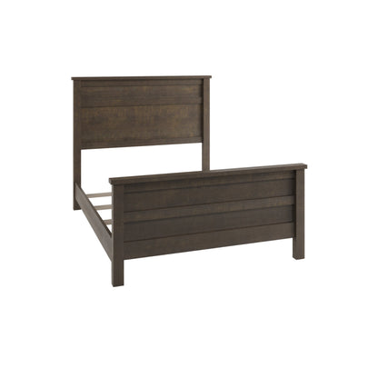 Rough Sawn Queen Panel Bed