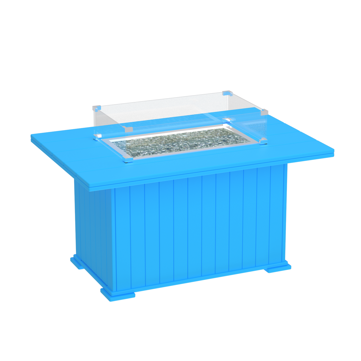 Modern Outdoor Rectangle Fire Table