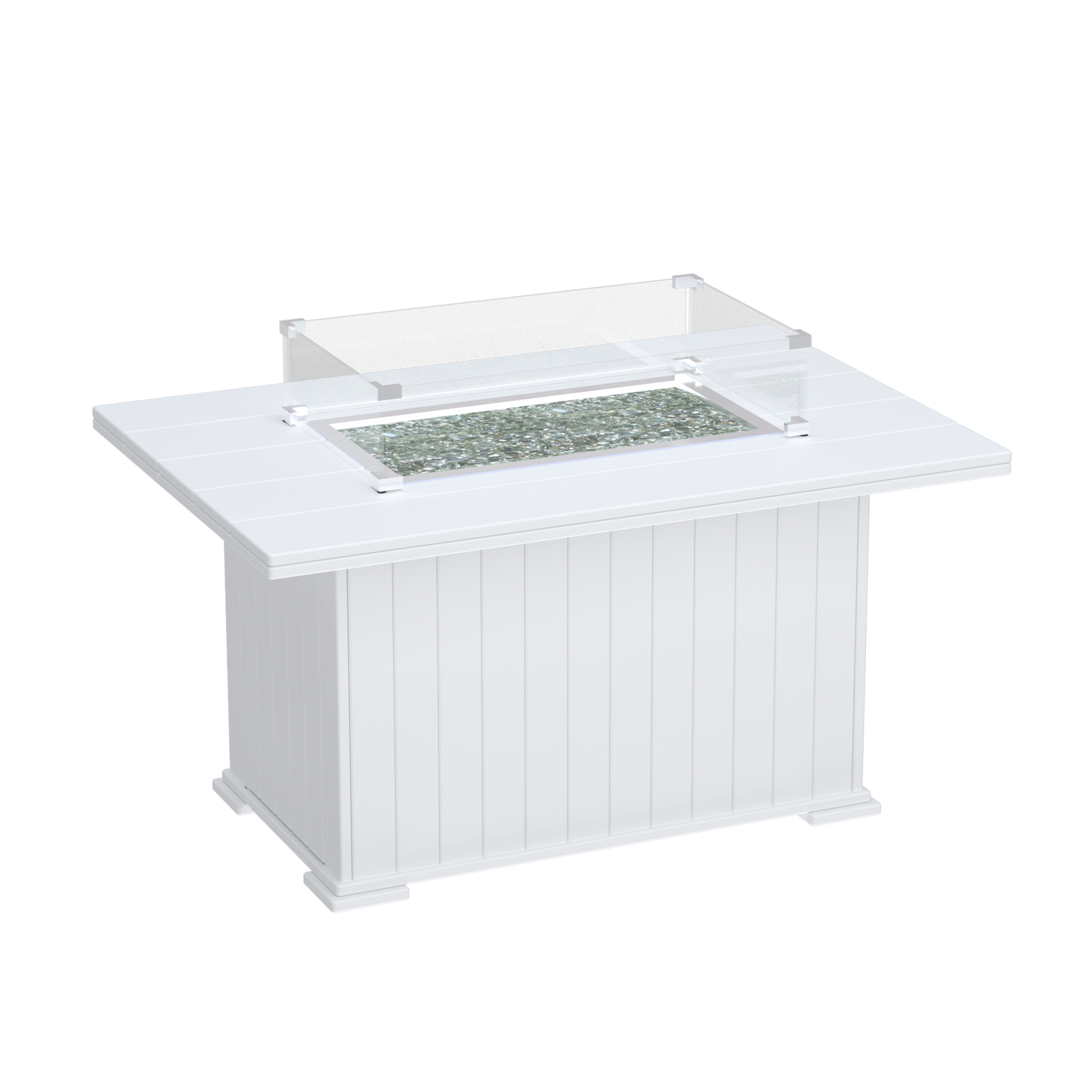 Modern Outdoor Rectangle Fire Table